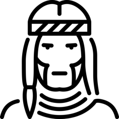 Native American Vinyl Svg File, Free Vectors File